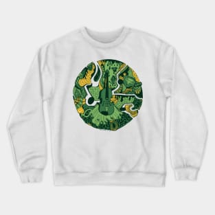 Forrest Green Circle of Music Crewneck Sweatshirt